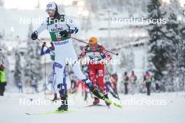 26.11.2023, Ruka, Finland (FIN): Espen Bjoernstad (NOR) - FIS world cup nordic combined men, mass HS142/10km, Ruka (FIN). www.nordicfocus.com. © Thibaut/NordicFocus. Every downloaded picture is fee-liable.