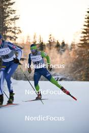 02.12.2023, Lillehammer, Norway (NOR): Vid Vrhovnik (SLO) - FIS world cup nordic combined men, individual gundersen HS98/10km, Lillehammer (NOR). www.nordicfocus.com. © Authamayou/NordicFocus. Every downloaded picture is fee-liable.