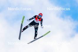 16.12.2023, Ramsau, Austria (AUT): Terence Weber (GER) - FIS world cup nordic combined men, compact HS98/7.5km, Ramsau (AUT). www.nordicfocus.com. © Volk/NordicFocus. Every downloaded picture is fee-liable.