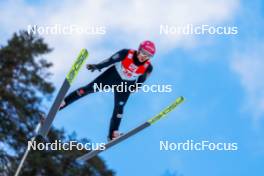 16.12.2023, Ramsau, Austria (AUT): David Mach (GER) - FIS world cup nordic combined men, compact HS98/7.5km, Ramsau (AUT). www.nordicfocus.com. © Volk/NordicFocus. Every downloaded picture is fee-liable.