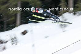 16.12.2023, Ramsau, Austria (AUT): Samuel Costa (ITA) - FIS world cup nordic combined men, compact HS98/7.5km, Ramsau (AUT). www.nordicfocus.com. © Volk/NordicFocus. Every downloaded picture is fee-liable.