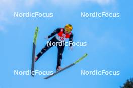 16.12.2023, Ramsau, Austria (AUT): Aaron Kostner (ITA) - FIS world cup nordic combined men, compact HS98/7.5km, Ramsau (AUT). www.nordicfocus.com. © Volk/NordicFocus. Every downloaded picture is fee-liable.