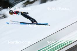 16.12.2023, Ramsau, Austria (AUT): Raffaele Buzzi (ITA) - FIS world cup nordic combined men, compact HS98/7.5km, Ramsau (AUT). www.nordicfocus.com. © Volk/NordicFocus. Every downloaded picture is fee-liable.