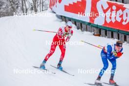 15.12.2023, Ramsau, Austria (AUT): Jonas Fischbacher (AUT) - FIS world cup nordic combined men, mass HS98/10km, Ramsau (AUT). www.nordicfocus.com. © Volk/NordicFocus. Every downloaded picture is fee-liable.
