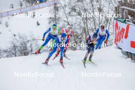 15.12.2023, Ramsau, Austria (AUT): Grant Andrews (USA) - FIS world cup nordic combined men, mass HS98/10km, Ramsau (AUT). www.nordicfocus.com. © Volk/NordicFocus. Every downloaded picture is fee-liable.