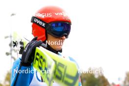 14.10.2023, Klingenthal, Germany (GER): Julian Schmid (GER) - German Championships Nordic Combined men and women, individual gundersen HS140/10km men, Klingenthal (GER). www.nordicfocus.com. © Volk/NordicFocus. Every downloaded picture is fee-liable.