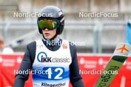 14.10.2023, Klingenthal, Germany (GER): Mika Ketterer (GER) - German Championships Nordic Combined men and women, individual gundersen HS140/10km men, Klingenthal (GER). www.nordicfocus.com. © Volk/NordicFocus. Every downloaded picture is fee-liable.