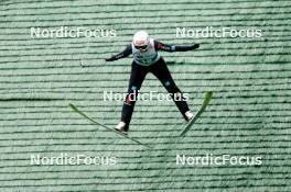 14.10.2023, Klingenthal, Germany (GER): Sofia Eggensberger (GER) - German Championships Nordic Combined men and women, individual gundersen HS85/5km women, Klingenthal (GER). www.nordicfocus.com. © Volk/NordicFocus. Every downloaded picture is fee-liable.