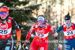 01.12.2023, Lillehammer, Norway (NOR): Claudia Purker (AUT) - FIS world cup nordic combined women, individual gundersen HS98/5km, Lillehammer (NOR). www.nordicfocus.com. © Authamayou/NordicFocus. Every downloaded picture is fee-liable.