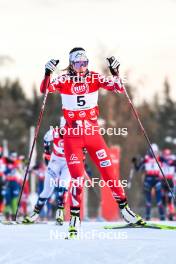01.12.2023, Lillehammer, Norway (NOR): Lisa Hirner (AUT) - FIS world cup nordic combined women, individual gundersen HS98/5km, Lillehammer (NOR). www.nordicfocus.com. © Authamayou/NordicFocus. Every downloaded picture is fee-liable.