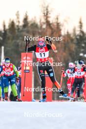 01.12.2023, Lillehammer, Norway (NOR): Maria Gerboth (GER) - FIS world cup nordic combined women, individual gundersen HS98/5km, Lillehammer (NOR). www.nordicfocus.com. © Authamayou/NordicFocus. Every downloaded picture is fee-liable.