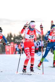 01.12.2023, Lillehammer, Norway (NOR): Joanna Kil (POL) - FIS world cup nordic combined women, individual gundersen HS98/5km, Lillehammer (NOR). www.nordicfocus.com. © Authamayou/NordicFocus. Every downloaded picture is fee-liable.