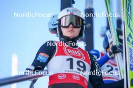 01.12.2023, Lillehammer, Norway (NOR): Marte Leinan Lund (NOR) - FIS world cup nordic combined women, individual gundersen HS98/5km, Lillehammer (NOR). www.nordicfocus.com. © Thibaut/NordicFocus. Every downloaded picture is fee-liable.