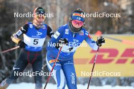 02.12.2023, Lillehammer, Norway (NOR): Minja Korhonen (FIN) - FIS world cup nordic combined women, individual gundersen HS98/5km, Lillehammer (NOR). www.nordicfocus.com. © Authamayou/NordicFocus. Every downloaded picture is fee-liable.
