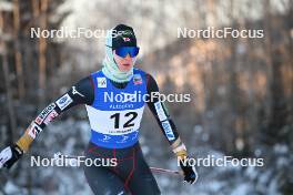 02.12.2023, Lillehammer, Norway (NOR): Yuna Kasai (JPN) - FIS world cup nordic combined women, individual gundersen HS98/5km, Lillehammer (NOR). www.nordicfocus.com. © Authamayou/NordicFocus. Every downloaded picture is fee-liable.