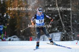 02.12.2023, Lillehammer, Norway (NOR): Sana Azegami (JPN) - FIS world cup nordic combined women, individual gundersen HS98/5km, Lillehammer (NOR). www.nordicfocus.com. © Authamayou/NordicFocus. Every downloaded picture is fee-liable.