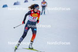 15.12.2023, Ramsau, Austria (AUT): Sophia Maurus (GER) - FIS world cup nordic combined women, individual gundersen HS98/5km, Ramsau (AUT). www.nordicfocus.com. © Volk/NordicFocus. Every downloaded picture is fee-liable.