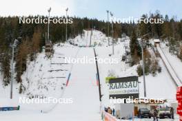 15.12.2023, Ramsau, Austria (AUT): Skijumping hill in Ramsau am Dachstein  - FIS world cup nordic combined women, individual gundersen HS98/5km, Ramsau (AUT). www.nordicfocus.com. © Volk/NordicFocus. Every downloaded picture is fee-liable.