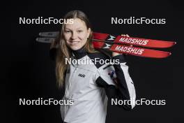 07.12.2023, Oestersund, Sweden (SWE): Eve Piippo (FIN) - FIS world cup cross-country, photoshooting, Oestersund (SWE). www.nordicfocus.com. © Modica/NordicFocus. Every downloaded picture is fee-liable.