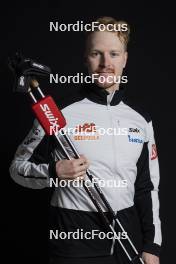 07.12.2023, Oestersund, Sweden (SWE): Emil Liekari (FIN) - FIS world cup cross-country, photoshooting, Oestersund (SWE). www.nordicfocus.com. © Modica/NordicFocus. Every downloaded picture is fee-liable.