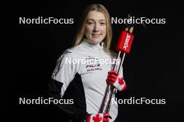 07.12.2023, Oestersund, Sweden (SWE): Amelia Wells (CAN) - FIS world cup cross-country, photoshooting, Oestersund (SWE). www.nordicfocus.com. © Modica/NordicFocus. Every downloaded picture is fee-liable.