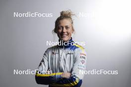 07.12.2023, Oestersund, Sweden (SWE): Ingrid Hallquist (SWE) - FIS world cup cross-country, photoshooting, Oestersund (SWE). www.nordicfocus.com. © Modica/NordicFocus. Every downloaded picture is fee-liable.