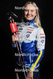 07.12.2023, Oestersund, Sweden (SWE): Linn Svahn (SWE) - FIS world cup cross-country, photoshooting, Oestersund (SWE). www.nordicfocus.com. © Modica/NordicFocus. Every downloaded picture is fee-liable.