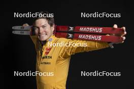 07.12.2023, Oestersund, Sweden (SWE): Lukas Boegl (GER) - FIS world cup cross-country, photoshooting, Oestersund (SWE). www.nordicfocus.com. © Modica/NordicFocus. Every downloaded picture is fee-liable.