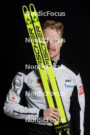 07.12.2023, Oestersund, Sweden (SWE): Emil Liekari (FIN) - FIS world cup cross-country, photoshooting, Oestersund (SWE). www.nordicfocus.com. © Modica/NordicFocus. Every downloaded picture is fee-liable.