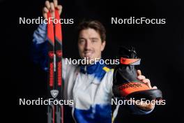 07.12.2023, Oestersund, Sweden (SWE): Calle Halvarsson (SWE) - FIS world cup cross-country, photoshooting, Oestersund (SWE). www.nordicfocus.com. © Modica/NordicFocus. Every downloaded picture is fee-liable.