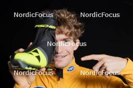07.12.2023, Oestersund, Sweden (SWE): Friedrich Moch (GER) - FIS world cup cross-country, photoshooting, Oestersund (SWE). www.nordicfocus.com. © Modica/NordicFocus. Every downloaded picture is fee-liable.