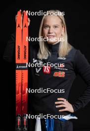 07.12.2023, Oestersund, Sweden (SWE): Amanda Saari (FIN) - FIS world cup cross-country, photoshooting, Oestersund (SWE). www.nordicfocus.com. © Modica/NordicFocus. Every downloaded picture is fee-liable.
