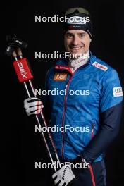 07.12.2023, Oestersund, Sweden (SWE): Benjamin Moser (AUT) - FIS world cup cross-country, photoshooting, Oestersund (SWE). www.nordicfocus.com. © Modica/NordicFocus. Every downloaded picture is fee-liable.