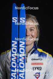 07.12.2023, Oestersund, Sweden (SWE): Maya Dhalqvist (SWE) - FIS world cup cross-country, photoshooting, Oestersund (SWE). www.nordicfocus.com. © Modica/NordicFocus. Every downloaded picture is fee-liable.