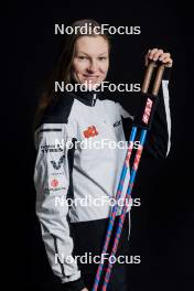 07.12.2023, Oestersund, Sweden (SWE): Eve Piippo (FIN) - FIS world cup cross-country, photoshooting, Oestersund (SWE). www.nordicfocus.com. © Modica/NordicFocus. Every downloaded picture is fee-liable.