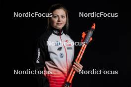 07.12.2023, Oestersund, Sweden (SWE): Monika Skinder (POL) - FIS world cup cross-country, photoshooting, Oestersund (SWE). www.nordicfocus.com. © Modica/NordicFocus. Every downloaded picture is fee-liable.