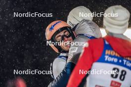 25.11.2023, Ruka, Finland (FIN): Stefan Kraft (AUT) - FIS world cup ski jumping men, individual HS142, Ruka (FIN). www.nordicfocus.com. © Thibaut/NordicFocus. Every downloaded picture is fee-liable.