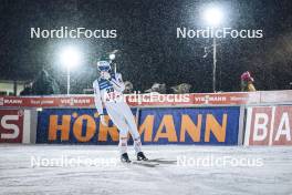 25.11.2023, Ruka, Finland (FIN): Michael Hayboeck (AUT) - FIS world cup ski jumping men, individual HS142, Ruka (FIN). www.nordicfocus.com. © Thibaut/NordicFocus. Every downloaded picture is fee-liable.