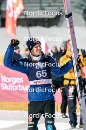 03.12.2023, Lillehammer, Norway (NOR): Andreas Wellinger (GER), (l-r) - FIS world cup ski jumping men, individual HS140, Lillehammer (NOR). www.nordicfocus.com. © Thibaut/NordicFocus. Every downloaded picture is fee-liable.