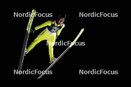 03.12.2023, Lillehammer, Norway (NOR): Andrew Urlaub (USA) - FIS world cup ski jumping men, individual HS140, Lillehammer (NOR). www.nordicfocus.com. © Authamayou/NordicFocus. Every downloaded picture is fee-liable.