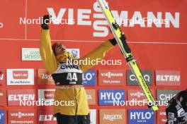 09.12.2023, Klingenthal, Germany (GER): Karl Geiger (GER) - FIS world cup ski jumping men, individual HS140, Klingenthal (GER). www.nordicfocus.com. © Thibaut/NordicFocus. Every downloaded picture is fee-liable