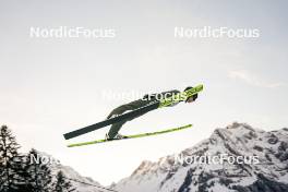 16.12.2023, Engelberg, Switzerland (SUI): Andrew Urlaub (USA) - FIS world cup ski jumping men, individual HS140, Engelberg (SUI). www.nordicfocus.com. © Thibaut/NordicFocus. Every downloaded picture is fee-liable