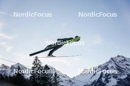 16.12.2023, Engelberg, Switzerland (SUI): Tate Frantz (USA) - FIS world cup ski jumping men, individual HS140, Engelberg (SUI). www.nordicfocus.com. © Thibaut/NordicFocus. Every downloaded picture is fee-liable