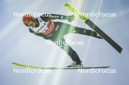 17.12.2023, Engelberg, Switzerland (SUI): Karl Geiger (GER) - FIS world cup ski jumping men, individual HS140, Engelberg (SUI). www.nordicfocus.com. © Thibaut/NordicFocus. Every downloaded picture is fee-liable