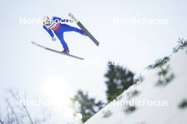 17.12.2023, Engelberg, Switzerland (SUI): Danil Vassilyev (KAZ) - FIS world cup ski jumping men, individual HS140, Engelberg (SUI). www.nordicfocus.com. © Thibaut/NordicFocus. Every downloaded picture is fee-liable