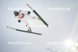 17.12.2023, Engelberg, Switzerland (SUI): Marius Lindvik (NOR) - FIS world cup ski jumping men, individual HS140, Engelberg (SUI). www.nordicfocus.com. © Thibaut/NordicFocus. Every downloaded picture is fee-liable