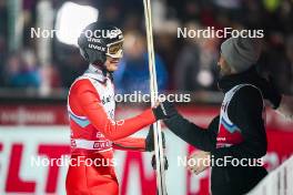 17.12.2023, Engelberg, Switzerland (SUI): Gregor Deschwanden (SUI) - FIS world cup ski jumping men, individual HS140, Engelberg (SUI). www.nordicfocus.com. © Thibaut/NordicFocus. Every downloaded picture is fee-liable