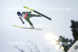 17.12.2023, Engelberg, Switzerland (SUI): Andrew Urlaub (USA) - FIS world cup ski jumping men, individual HS140, Engelberg (SUI). www.nordicfocus.com. © Thibaut/NordicFocus. Every downloaded picture is fee-liable