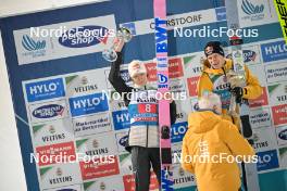 29.12.2023, Oberstdorf, Germany (GER): Ryoyu Kobayashi (JPN), (l-r) - FIS world cup ski jumping men, four hills tournament, individual HS137, Oberstdorf (GER). www.nordicfocus.com. © Reichert/NordicFocus. Every downloaded picture is fee-liable.
