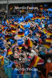 28.12.2023, Oberstdorf, Germany (GER): feature: fans, crowed, flags, cheering - FIS world cup ski jumping men, four hills tournament, individual HS137, Oberstdorf (GER). www.nordicfocus.com. © Reichert/NordicFocus. Every downloaded picture is fee-liable.